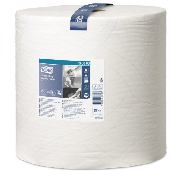 TORK Utierky pap.Heavy-Duty,1000 útr., biele, 2vr. (1ks)