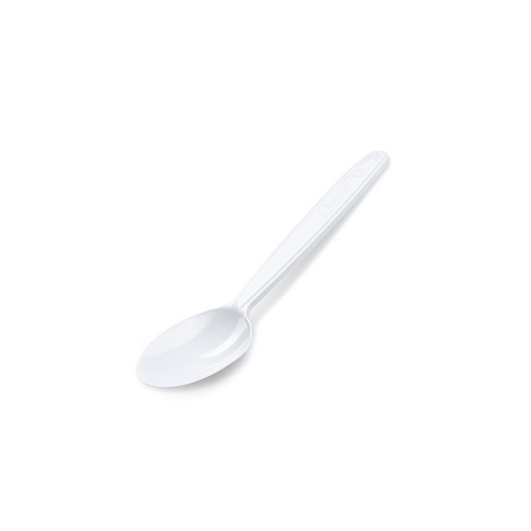 Kávová lyžička (PP) vratná biela 13cm [50 ks] 