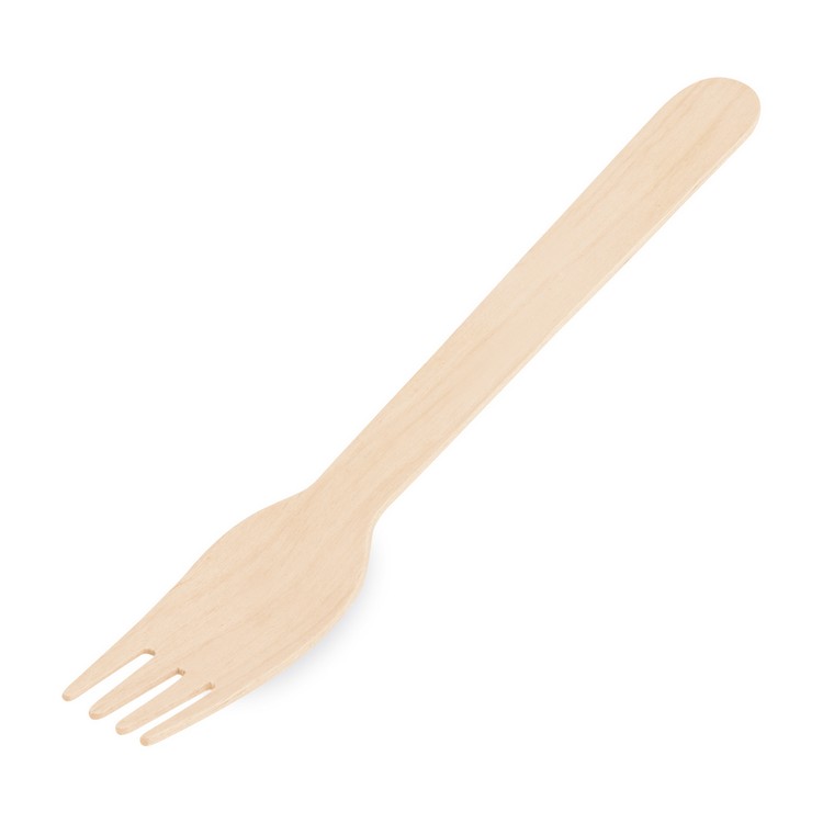 Vidlička (drevená FSC 100%) 16cm [100 ks] 
