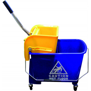 Vozík Doublebucket 20L s horizontálnym lisom