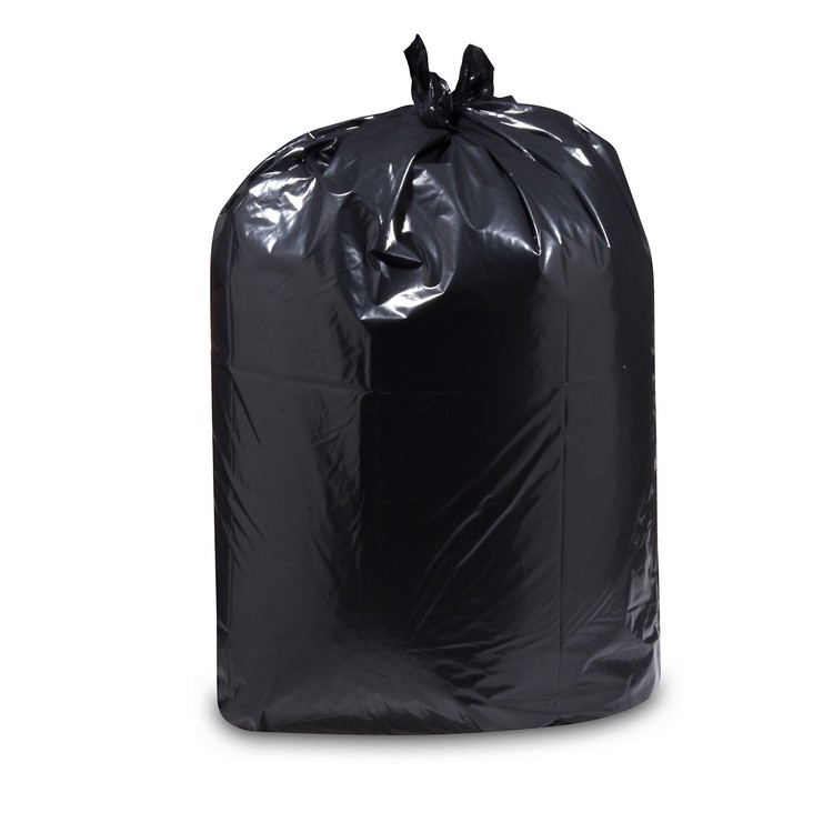 Vrece na odpadky (LDPE) čierne 100 x 125 cm 240L [10 ks] 