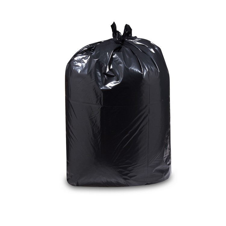 Vrece na odpadky (LDPE) čierne 90 x 110 cm 140L [25 ks] 